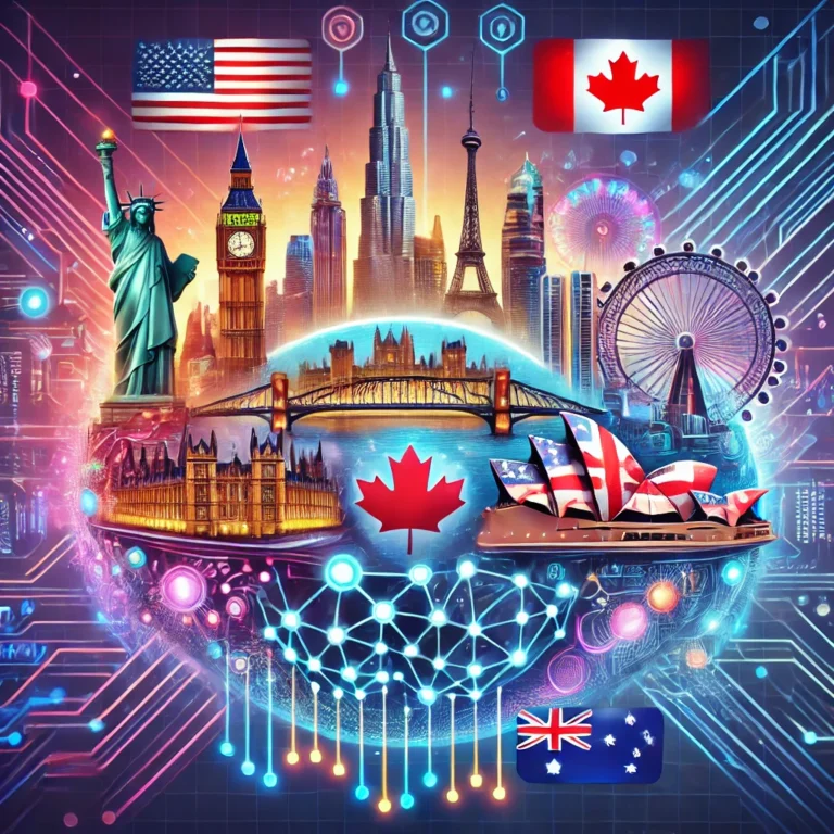 Read more about the article The Global AI Race: How the US, UK, Canada, and Australia Are Competing in AI Development