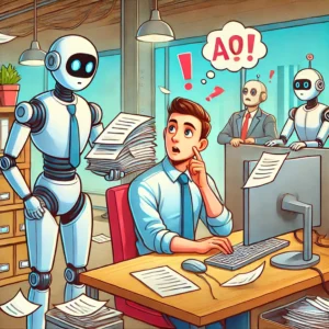 Read more about the article AI in the Workplace: Enhancing Productivity or Replacing Human Roles?