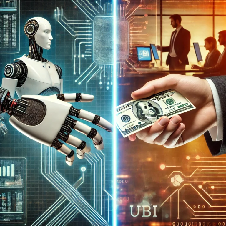 Read more about the article Will AI Take Your Job? Exploring Automation and the Reality of Universal Basic Income