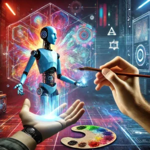 Read more about the article The Rise of AI in Creative Industries: Can Machines Truly Be Creative?