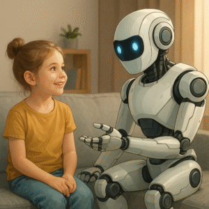 Read more about the article AI Parenting: Would You Let a Robot Raise Your Child?